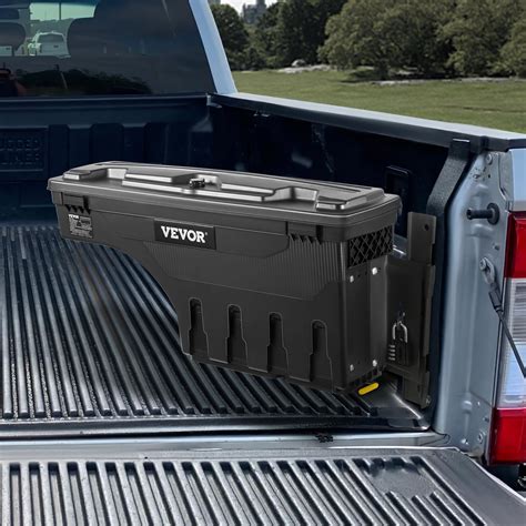 gmc metal bed storage box|custom truck bed storage box.